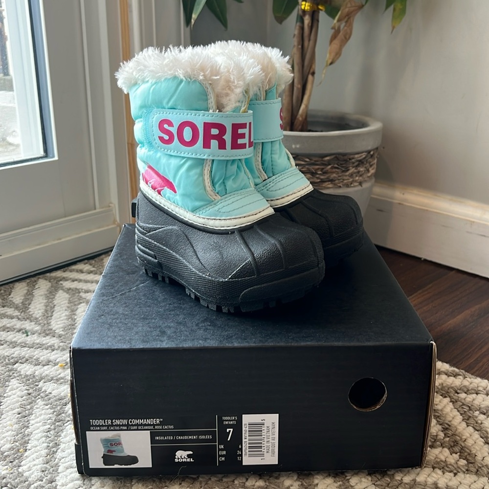 Sorel boots toddler 7